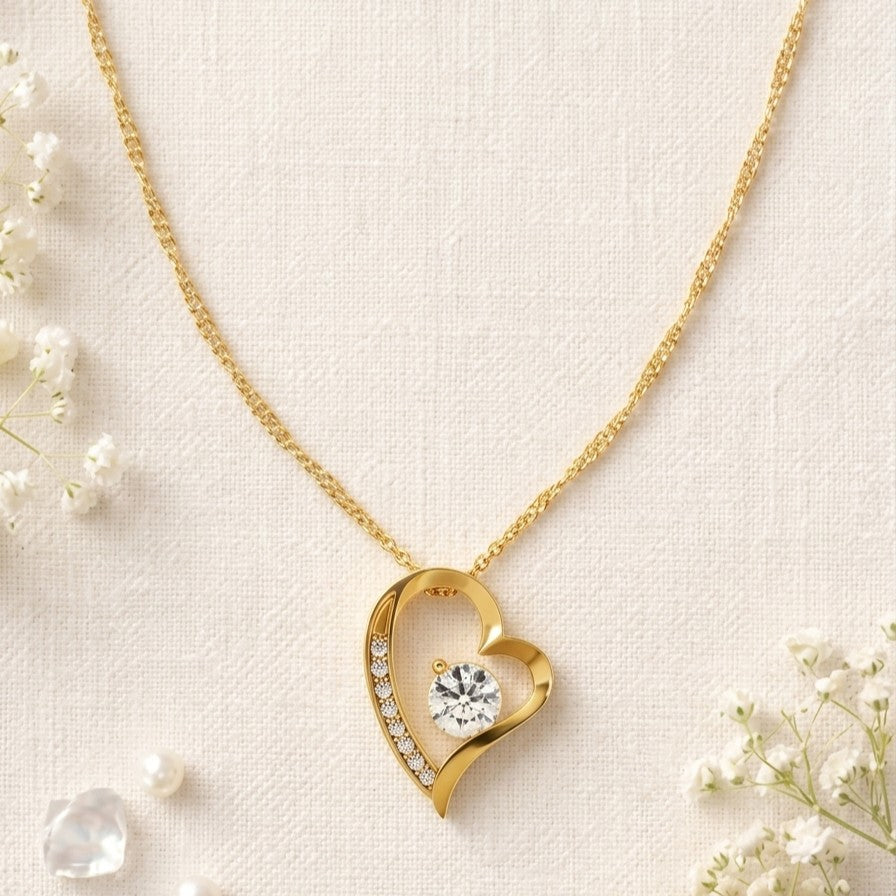To My Daughter — Always My Little Girl Necklace