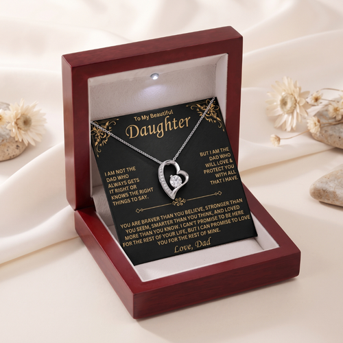 To My Daughter – Braver Than You Believe Necklace