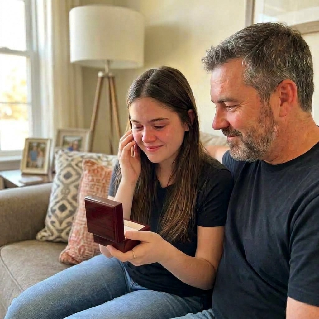 To My Daughter — Always My Little Girl Necklace
