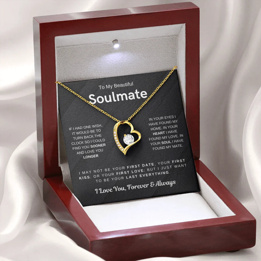 To My Soulmate – I'd Have Found You Sooner Necklace