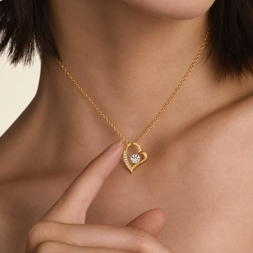 To My Daughter — Always My Little Girl Necklace