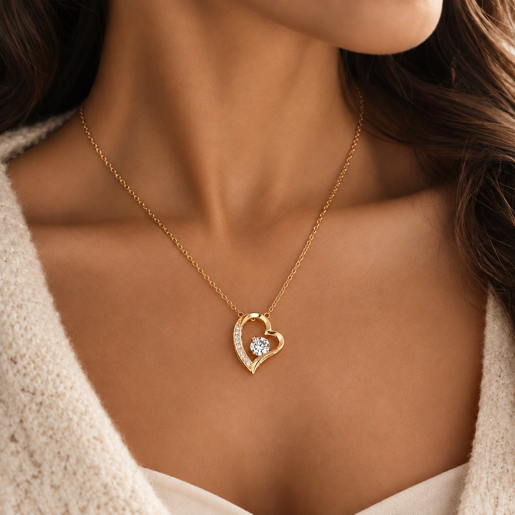 To My Daughter — Always My Little Girl Necklace